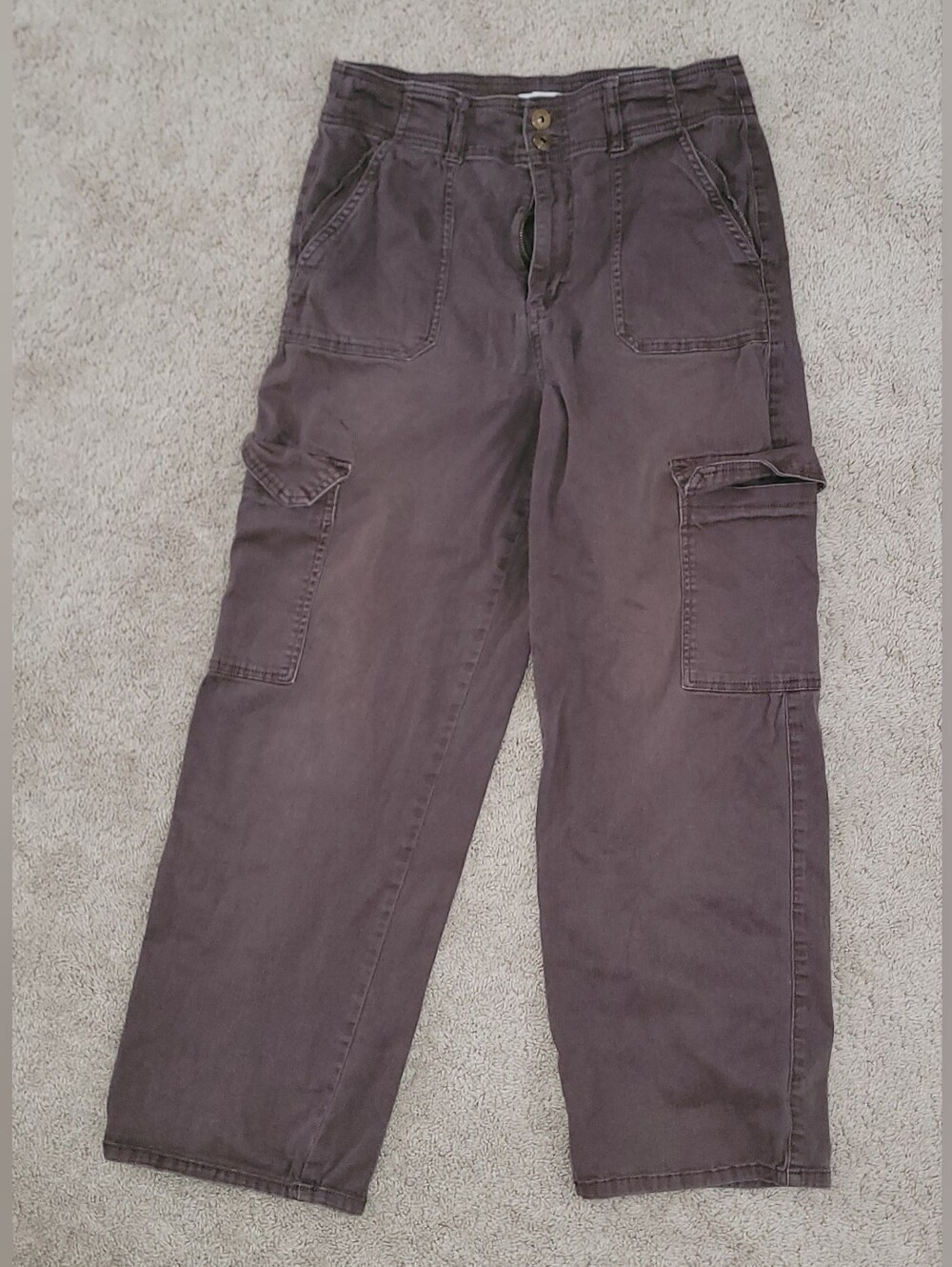 Regeneration By CELEBRITY PINK cargo Pants, Grunge Look Brown Size 11